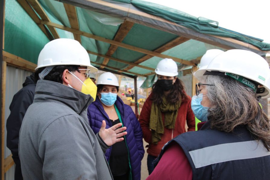 DPP junto a DPR Inspeccionan construcción de nuevo Hospital de Chile Chico