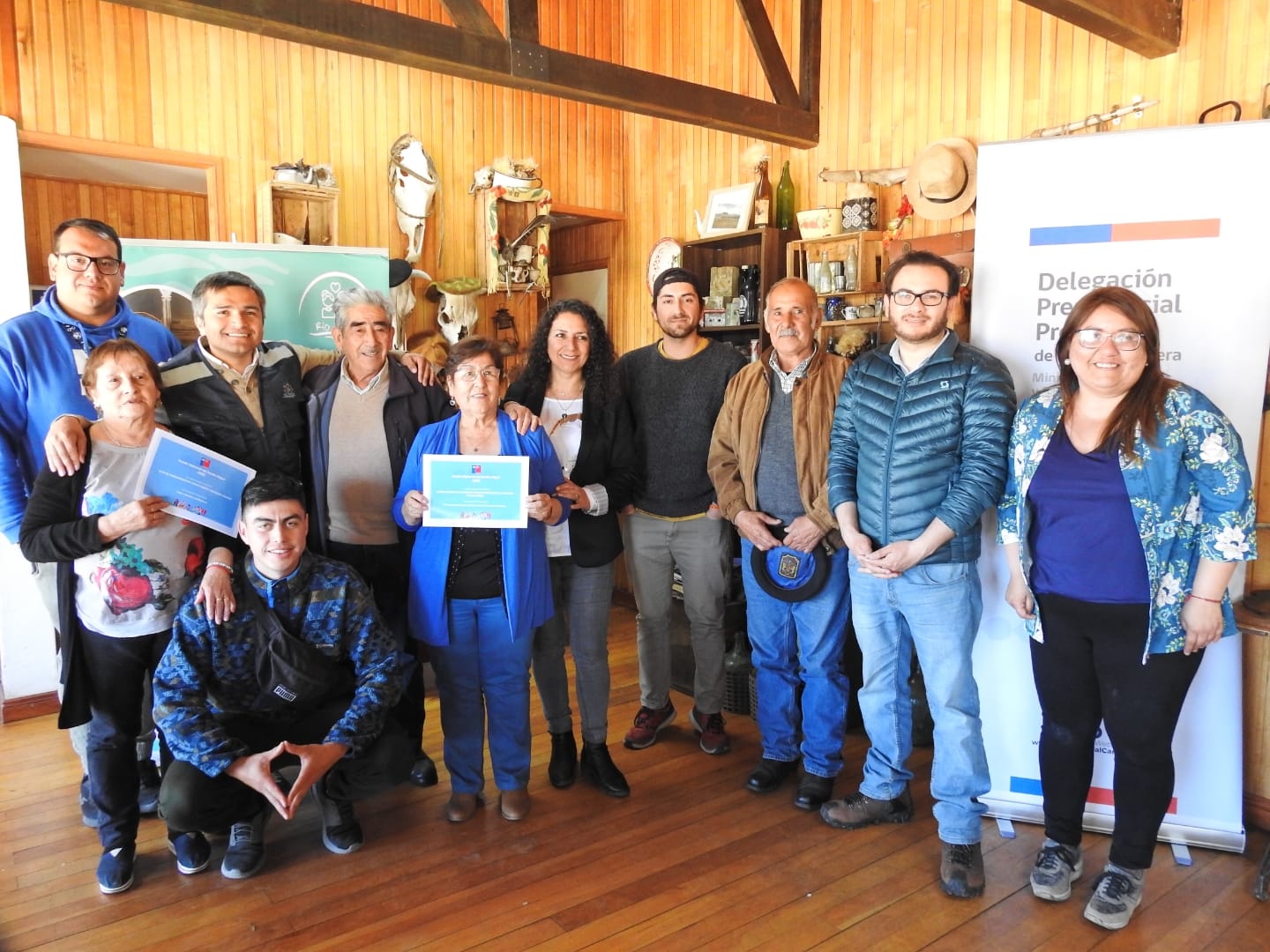 <strong>DPP de General Carrera realiza ceremonia de cierre para el fondo Nacional del Adulto Mayor de Senama en Puerto Ibáñez</strong>